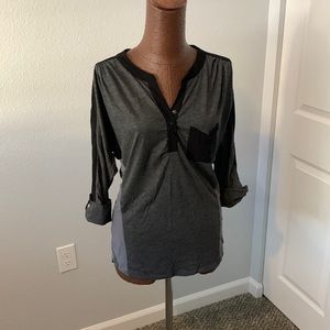 Colorblock shirt❄️